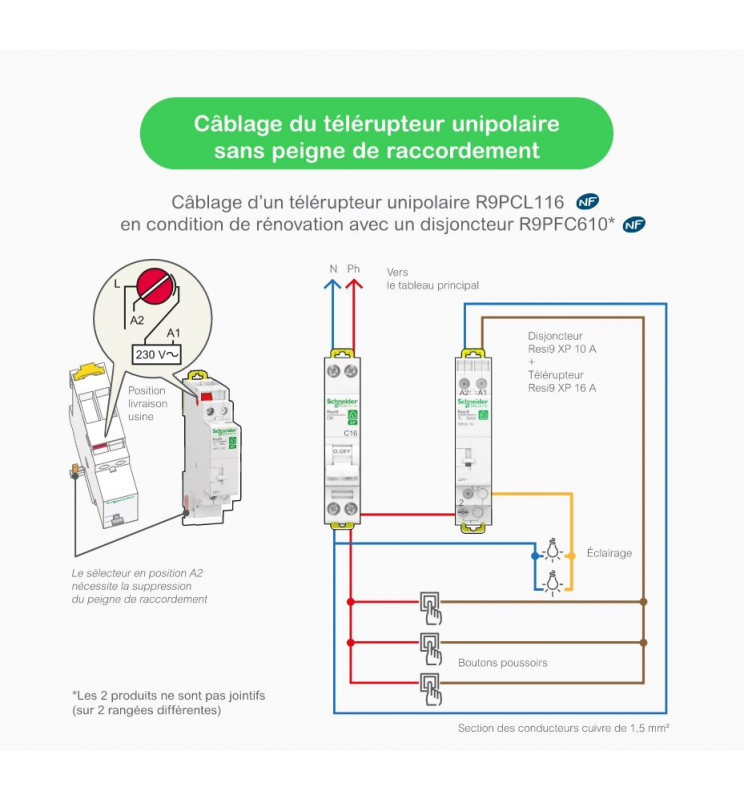 T L Rupteurs Schneider Elecdirect Vente Mat Riel Lectrique