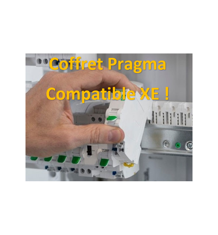 Schneider Coffret électrique PRAGMA encastré 72 modules 4