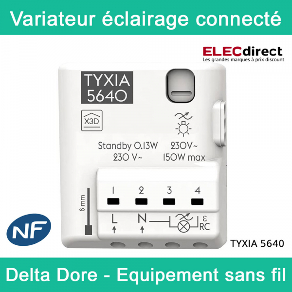 Delta Dore - Télécommande porte-clé 4 touches pour système d'alarme et  automatismes - Marche/Arrêt - Réf : TL 2000 Tyxal+ - ELECdirect Vente  Matériel Électrique