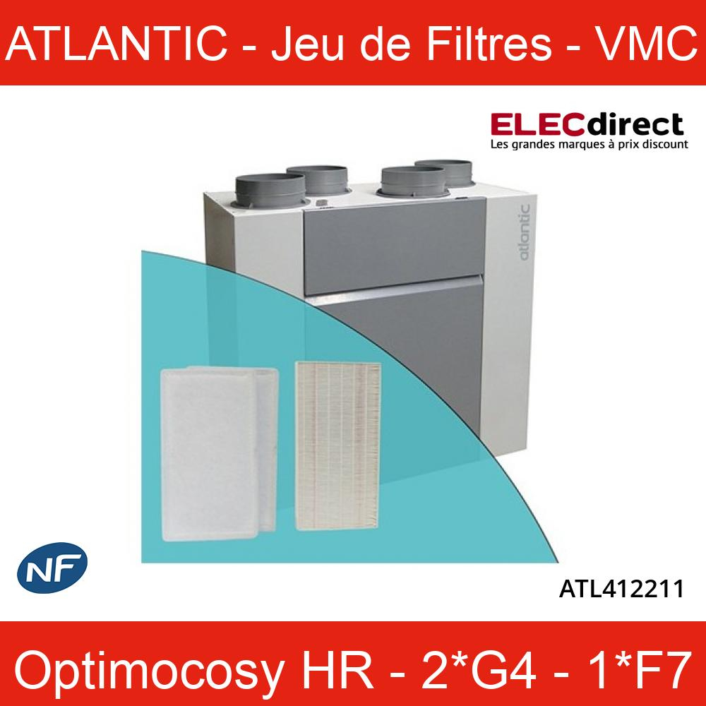 Atlantic 412259  Ventilation VMC double flux Optimocosy HR plus