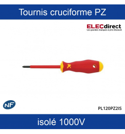 Tournevis cruciforme - PZ2 (VDE)