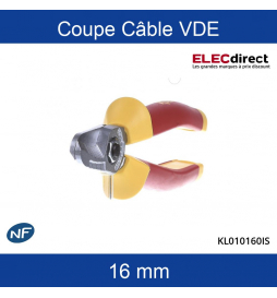 Pince coupe-câble pour utilisation intensive C.K VDE Redline 6 (160mm), Pince et tenaille