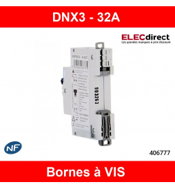 Disjoncteur DNX3 Phase + Neutre 16A - bornes à vis - 1 module