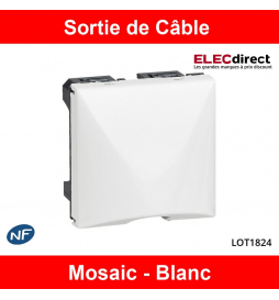 SENRISE Boîte de jonction de câble en ligne à 3 bornes, 13 A 240 V (1  pièce, blanc)