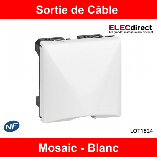 Sortie de câble étanche - Plexo - Legrand - 16 A 250 V