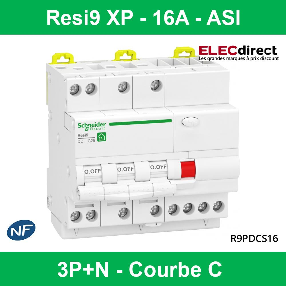 Interruptor automático + Diferencial Schneider A9DE2620 combinado 1p+N 20A  30mA