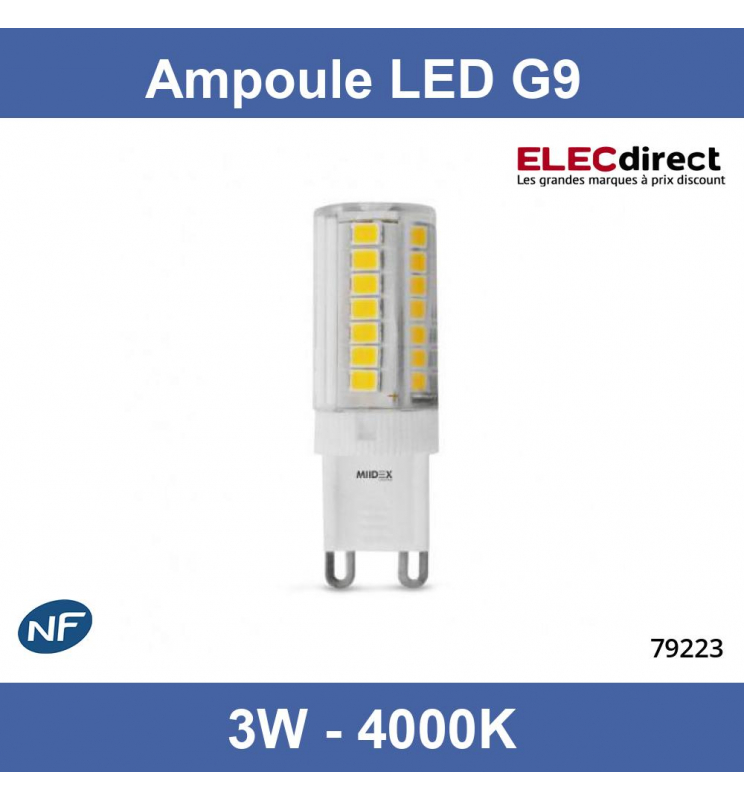 Ampoule G9 3W