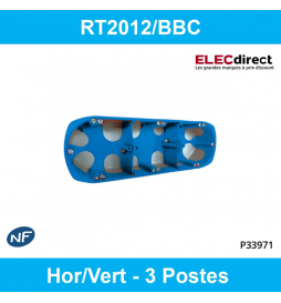 SIB - Boîte triple BBC entraxe 71 mm - prof 40mm - Réf.: P33971