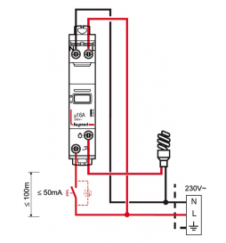 Legrand - Télérupteur CX3 silencieux et temporisé 1P - 16A - 1F - 412401 -  ELECdirect Vente Matériel Électrique