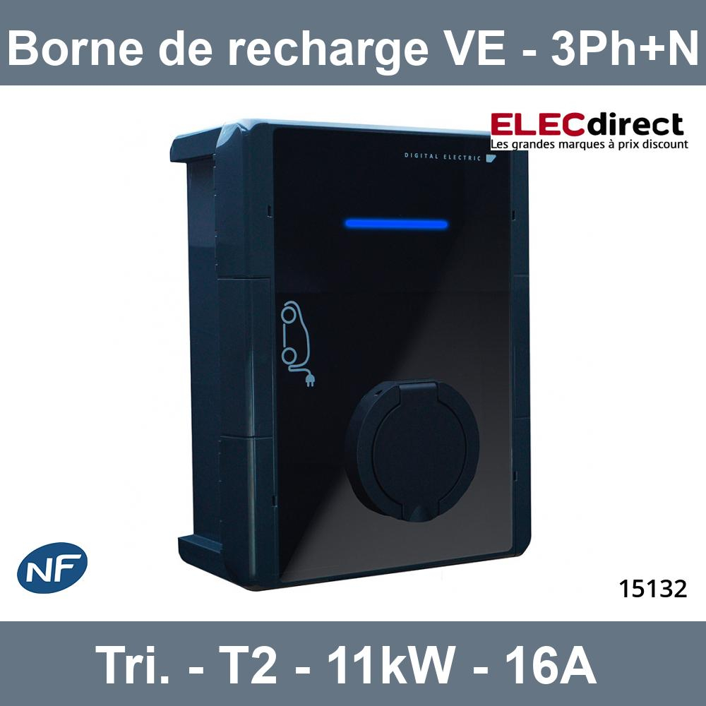 ✓ NEUF Borne Recharge Voiture Electrique 7kW Monophasé 32A 5m