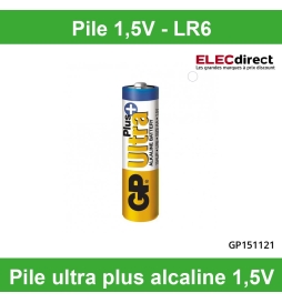 Pile alcaline 1,5V LR06 - AA - Motorisation