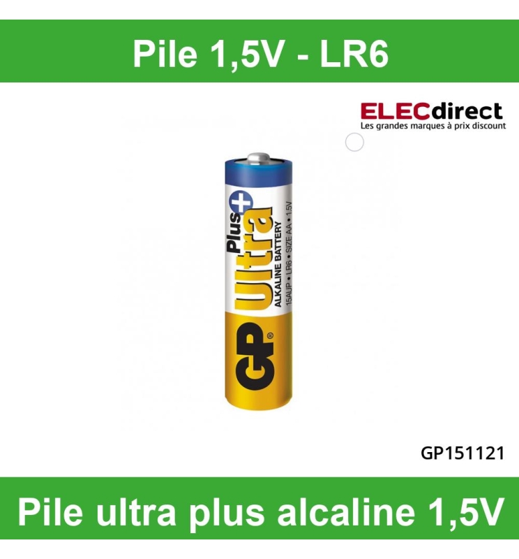Pile alcaline AA, GP SUPER LR06