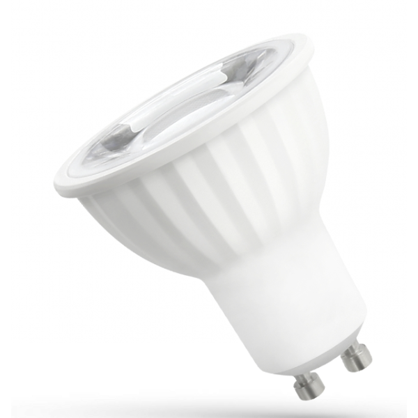Ampoule LED GU10 Rouge, MR16 Couleur Ampoules LED Spot, 6W Équivalent 50W,  500lm Lampe à Réflecteu, Angle de Faisceau 60°, po[O282]