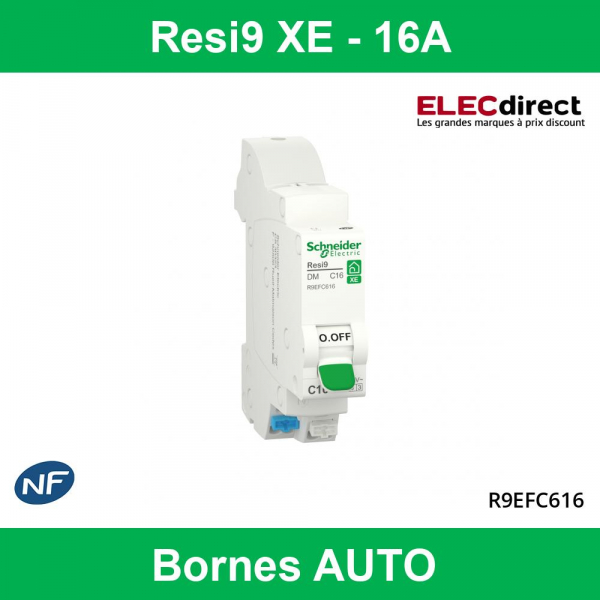 Disjoncteur 16A Réf. : R9EFC616