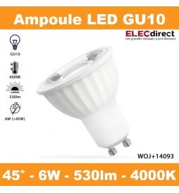 Ampoule LED GU10 6W Réf. : WOJ+14093