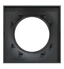 Schneider Odace - Plaque 1 poste - ANTHRACITE Styl - Réf.: S540702