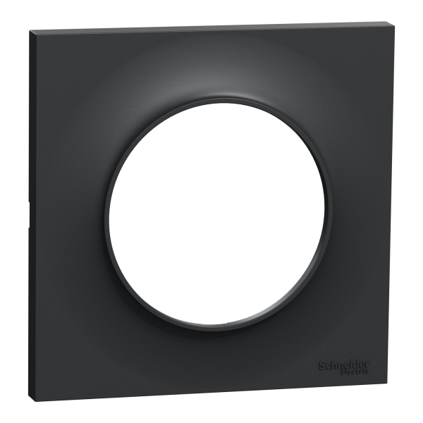 Schneider Odace - Plaque 1 poste - ANTHRACITE Styl - Réf.: S540702