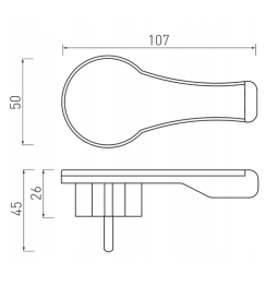 GTV Lighting - Prise extra plate - 2P+T - Blanc - Réf.: AE-VA1UNI-00