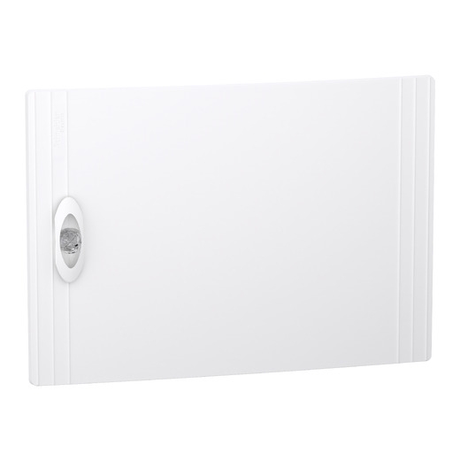 PrismaSeT XS - Porte pleine RAL9003 pour coffret 1 rangée 18 modules - Réf: LVSXDP118