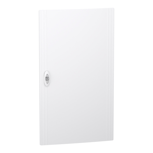 PrismaSeT XS - Porte pleine RAL9003 pour coffret  4 rangées 18 modules - Réf: LVSXDP418