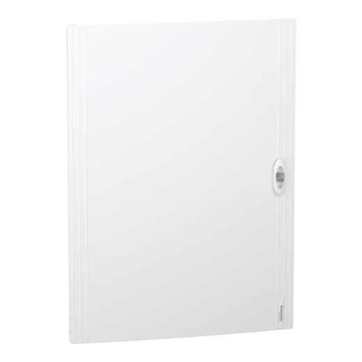 PrismaSeT XS - Porte pleine RAL9003 pour coffret 4 rangée 24 modules - Réf: LVSXDP424