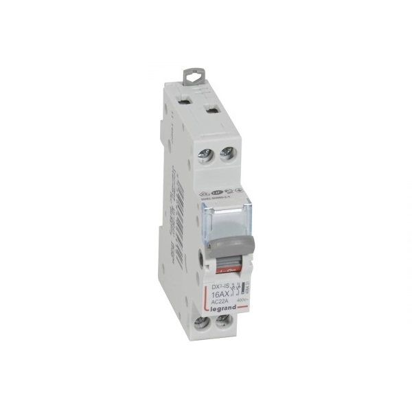 Legrand - DX3 Interrupteur-sectionneur Bipolaire - 16A - 400V - Réf.: 406431