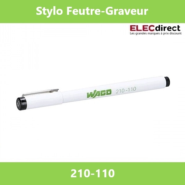 WAGO - Stylo feutre-graveur - Réf.: WAG 210-110