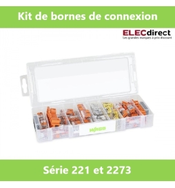 WAGO - Kit de bornes de connexion - série 221 et 2273 - Réf.: WAG 887-802