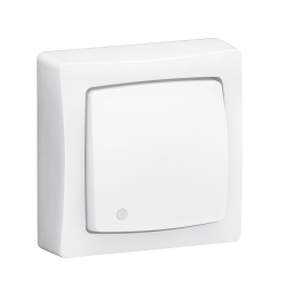 Legrand - Transformeur simple 3 en 1 - interrupteur - va et vient - poussoir lumineux - Saillie - Complet - Réf.: 086017L