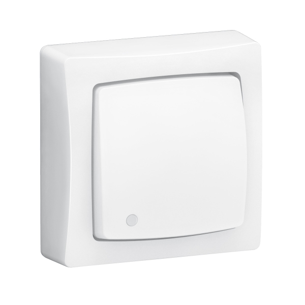 Legrand - Transformeur simple 3 en 1 - interrupteur - va et vient - poussoir lumineux - Saillie - Complet - Réf.: 086017L