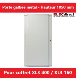 Legrand - Porte pour coffret XL3 400 XL3 160 - Hauteur 1050mm - Galbée - Métal - Réf.: 020256