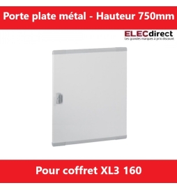 Legrand - Porte pour coffret XL3 160 - Hauteur 750mm - Plate - Métal - Réf.: 020274