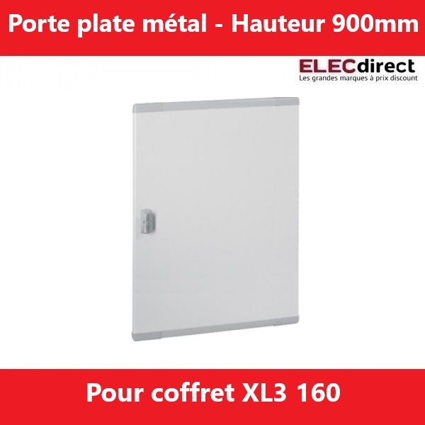 Legrand - Porte pour coffret XL3 160 - Hauteur 900mm - Plate - Métal - Réf.: 020275