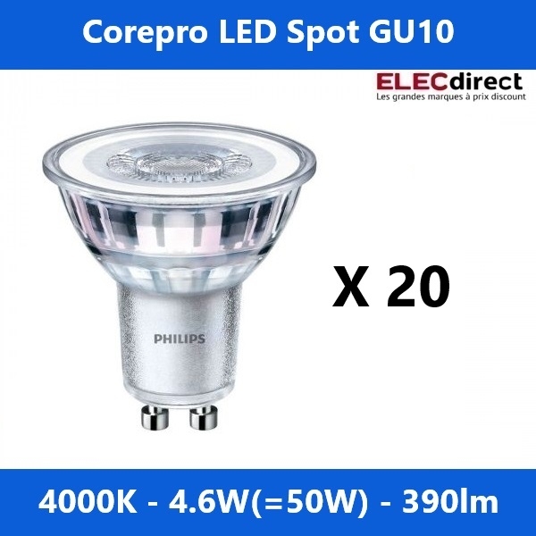 Philips corepro led spot gu10 hotsell