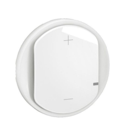 Legrand - Céliane 2024 - Enjoliveur pour variateur type poussoir 2 fils LED -  Blanc -  Réf : CB0060