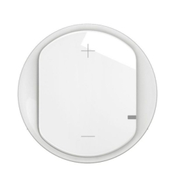 Legrand - Céliane 2024 - Enjoliveur pour variateur type poussoir 2 fils - avec LED -  Blanc -  Réf : CB0060