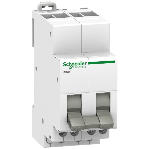 Schneider - Commutateur 2 positions - 2 contacts inverseurs OF 230V 20A - SCHA9E18071