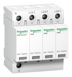 Schneider - Acti9, iPRD 8r parafoudre 8 KA 350V 3PN avec report signalisation - A9L08601