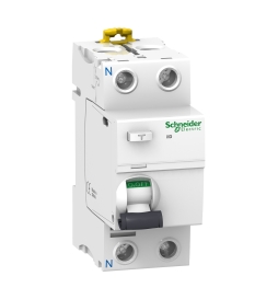 Schneider- Acti9, iID interrupteur différentiel 2P 25A 30mA type Asi - A9R31225