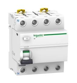 SCHNEIDER - Interrupteur Différentiel 4P - 40A - 300mA - ASI - Sélectif - A9R35440