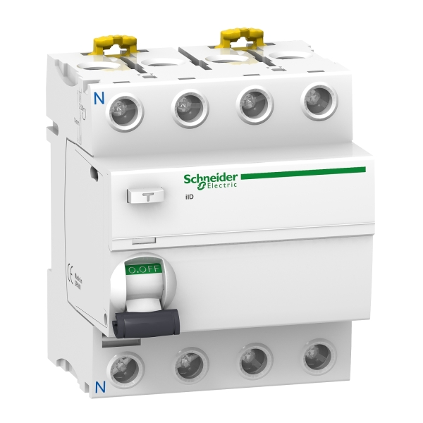 SCHNEIDER - Interrupteur Différentiel 4P - 40A - 300mA - ASI - Sélectif - A9R35440