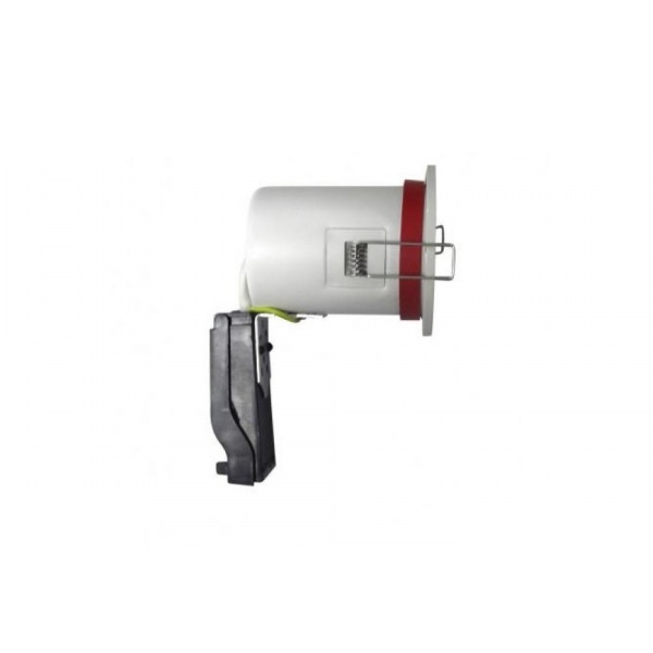 Miidex - Support Spot Fixe - étanche à l'air - Blanc - D.88mm - BBC - Réf : 7718