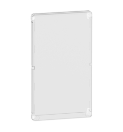 Schneider - Porte transparente pour coffret RESI9 - 13 modules 3 rangées - R9H13427