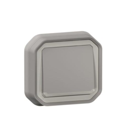 Legrand Plexo - Bouton poussoir - NO/F - Encastré - étanche IP55 - Réf : 069540L+069681L