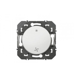 Legrand - Commande VMC poussoir Dooxie - Finition Blanc - Réf : 600006