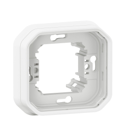 Legrand Plexo - Support plaque étanche - Encastré - 1 poste - Blanc - Réf : 069692L