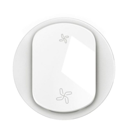 Legrand - Céliane 2024 - Enjoliveur pour interrupteur ou poussoir VMC - 2 vitesses - Blanc -  Réf : CB6001