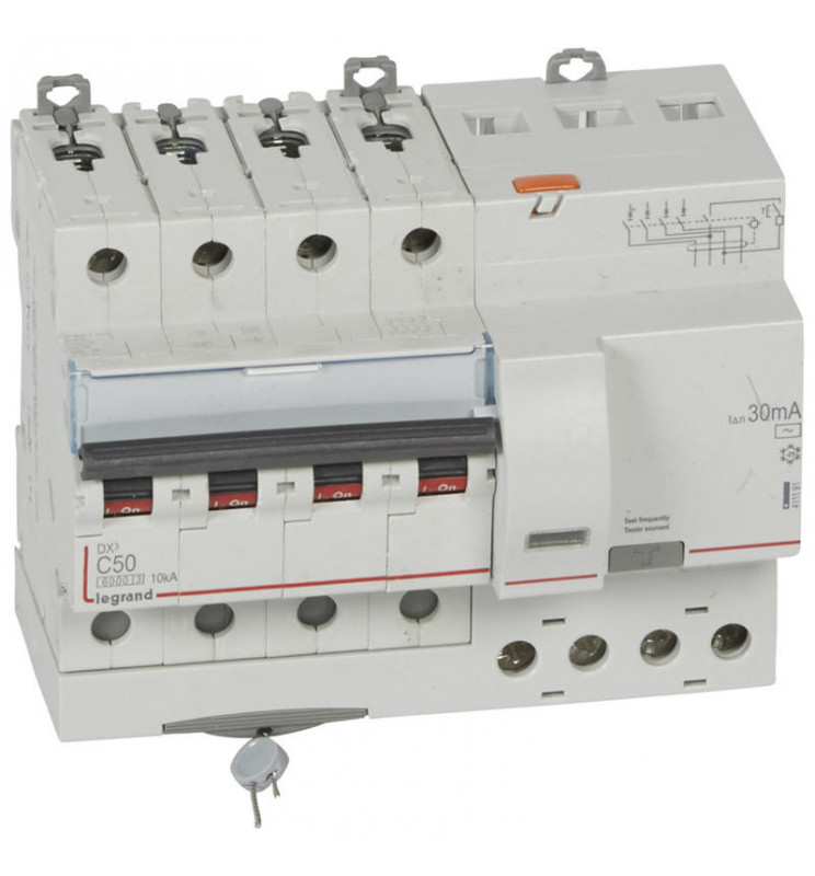 LEGRAND 410753 - Disjoncteur différentiel - U+N - 16A - C - 4500 