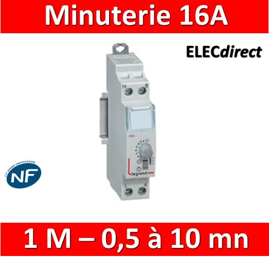 Minuterie d'escalier électromécanique 1 à 7 minutes ELPA 8 Theben 0080804