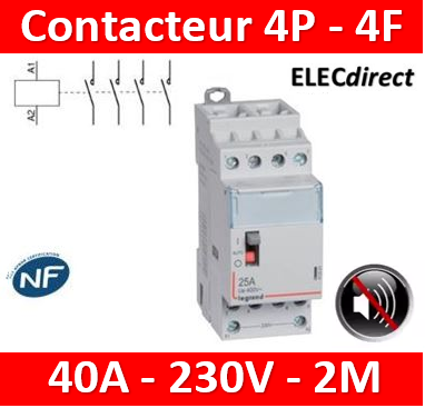 Legrand - Télérupteur CX3 silencieux et temporisé 1P - 16A - 1F - 412401 -  ELECdirect Vente Matériel Électrique